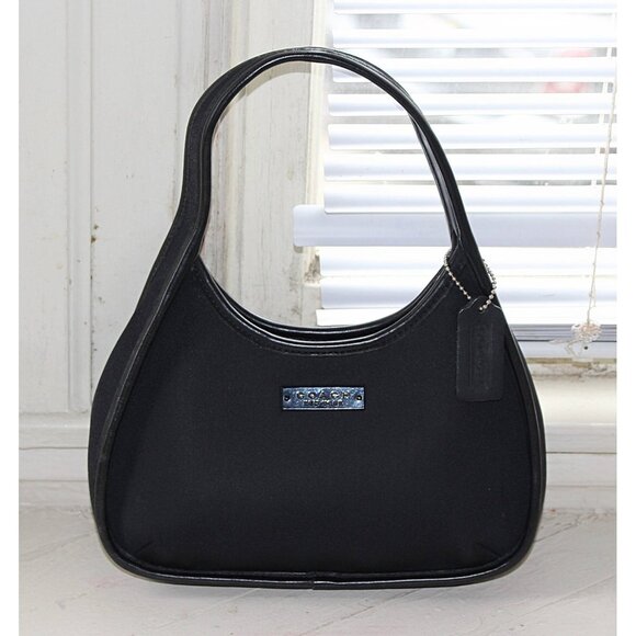 Coach Vintage - Ergo Neo Mini Satchel 6202 in Black - Nylon + Leather Construct - Picture 1 of 9